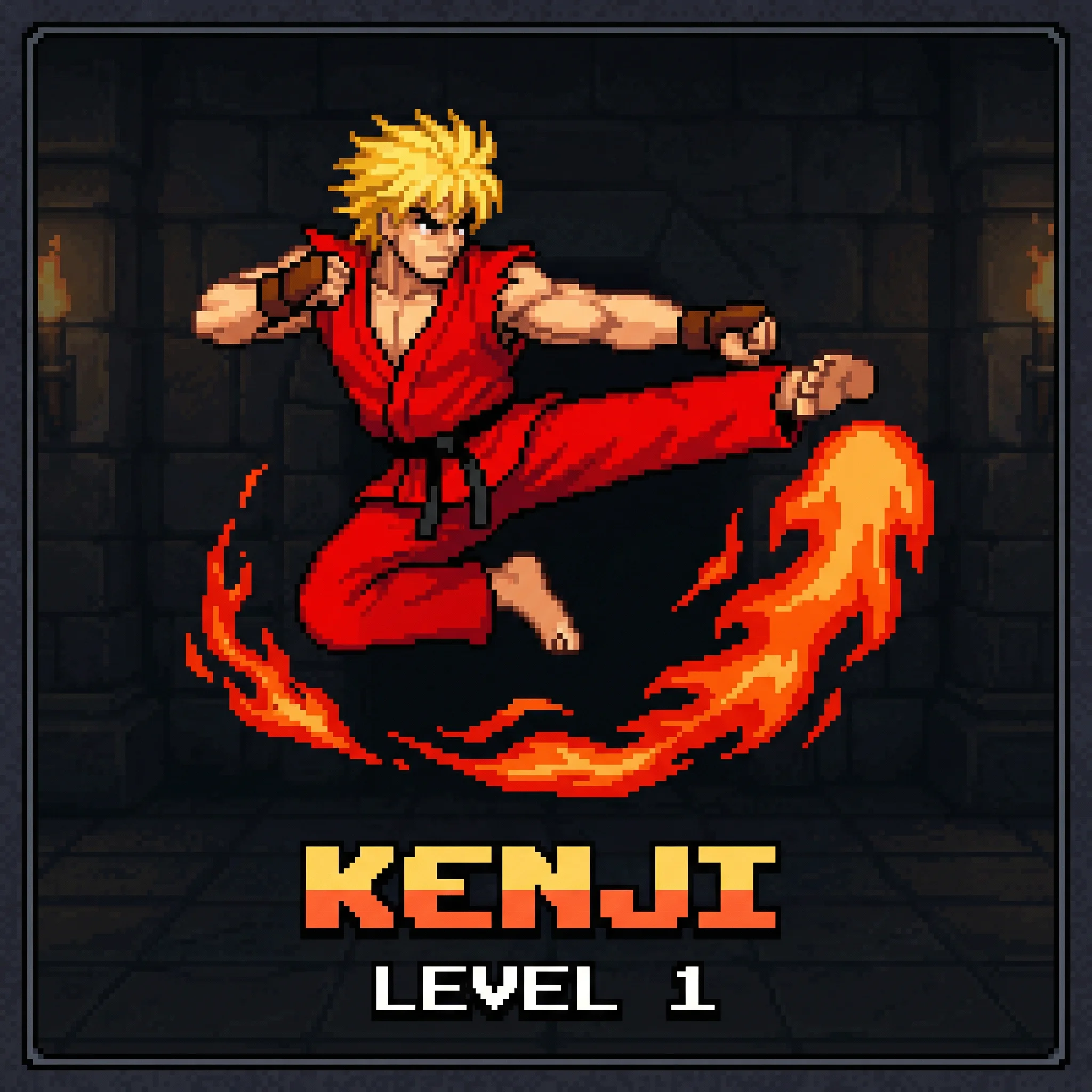 肯的烈火升龙 - 芝麻开门